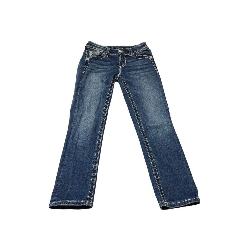 MISS ME Women's Embellished Capri Jeans Sz 25